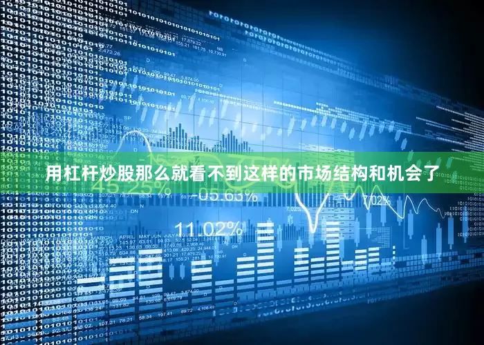 用杠杆炒股那么就看不到这样的市场结构和机会了